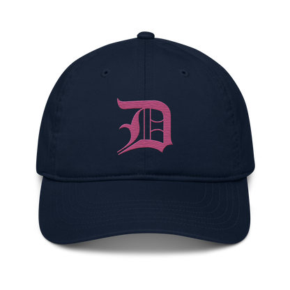 Detroit 'Old English D' Classic Baseball Cap (Apple Blossom Pink)