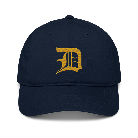 Detroit 'Old English D' Classic Baseball Cap (Gold)