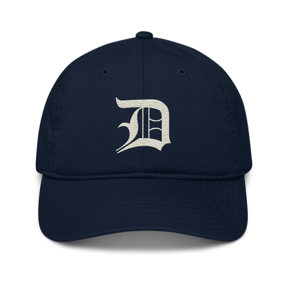 Detroit 'Old English D' Classic Baseball Cap (Ivory White)