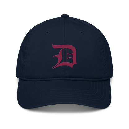 Detroit 'Old English D' Classic Baseball Cap (Ruby Red)