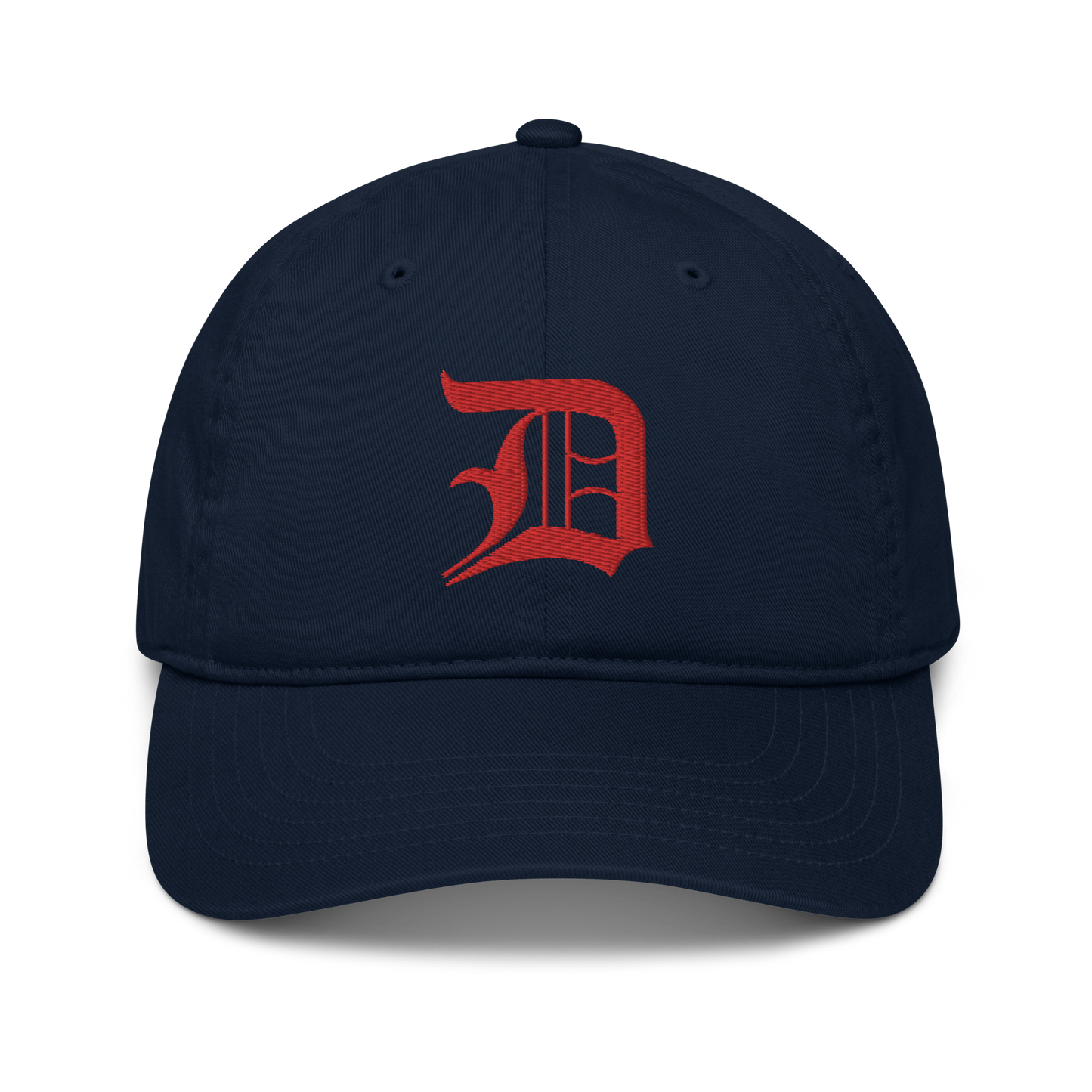 Detroit 'Old English D' Classic Baseball Cap (Aliform Red)