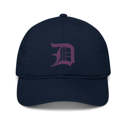 Detroit 'Old English D' Classic Baseball Cap (Plum)