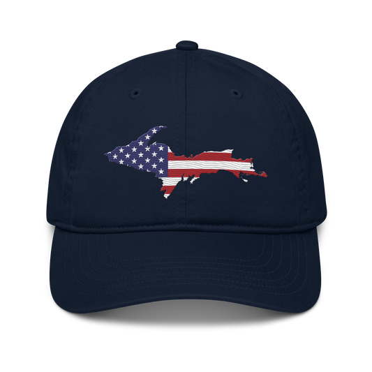 Michigan Upper Peninsula Classic Baseball Cap (Patriotic Edition)