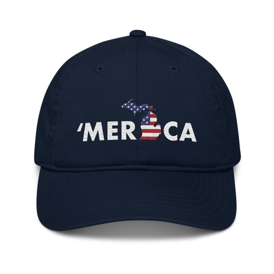 Michigan 'Merica' Classic Baseball Cap (Patriot Edition)