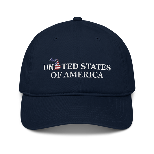 Michigan 'United States of America' Classic Baseball Cap