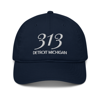 '313 Detroit Michigan' Classic Baseball Cap