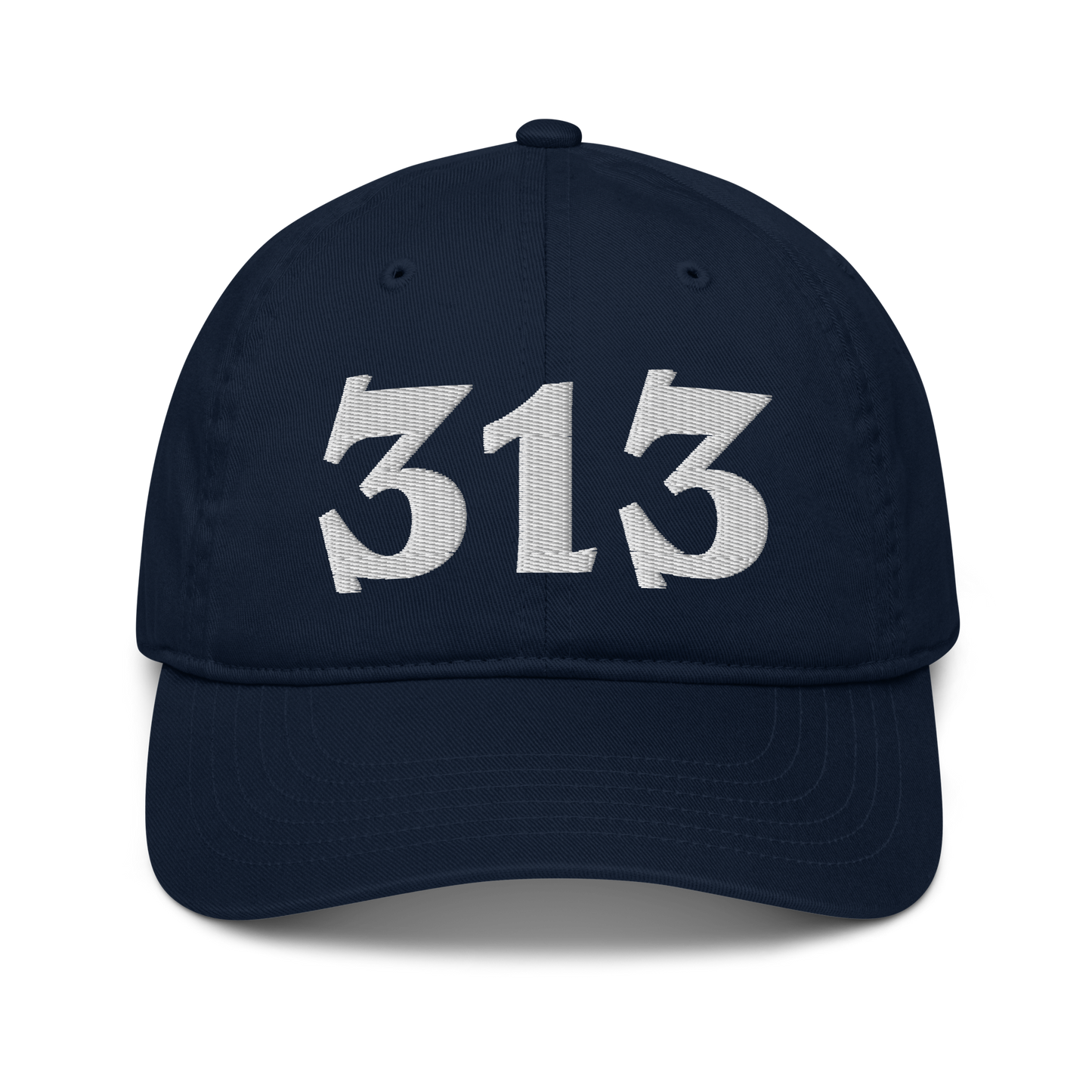 Detroit '313' Classic Baseball Cap (Angry Font)