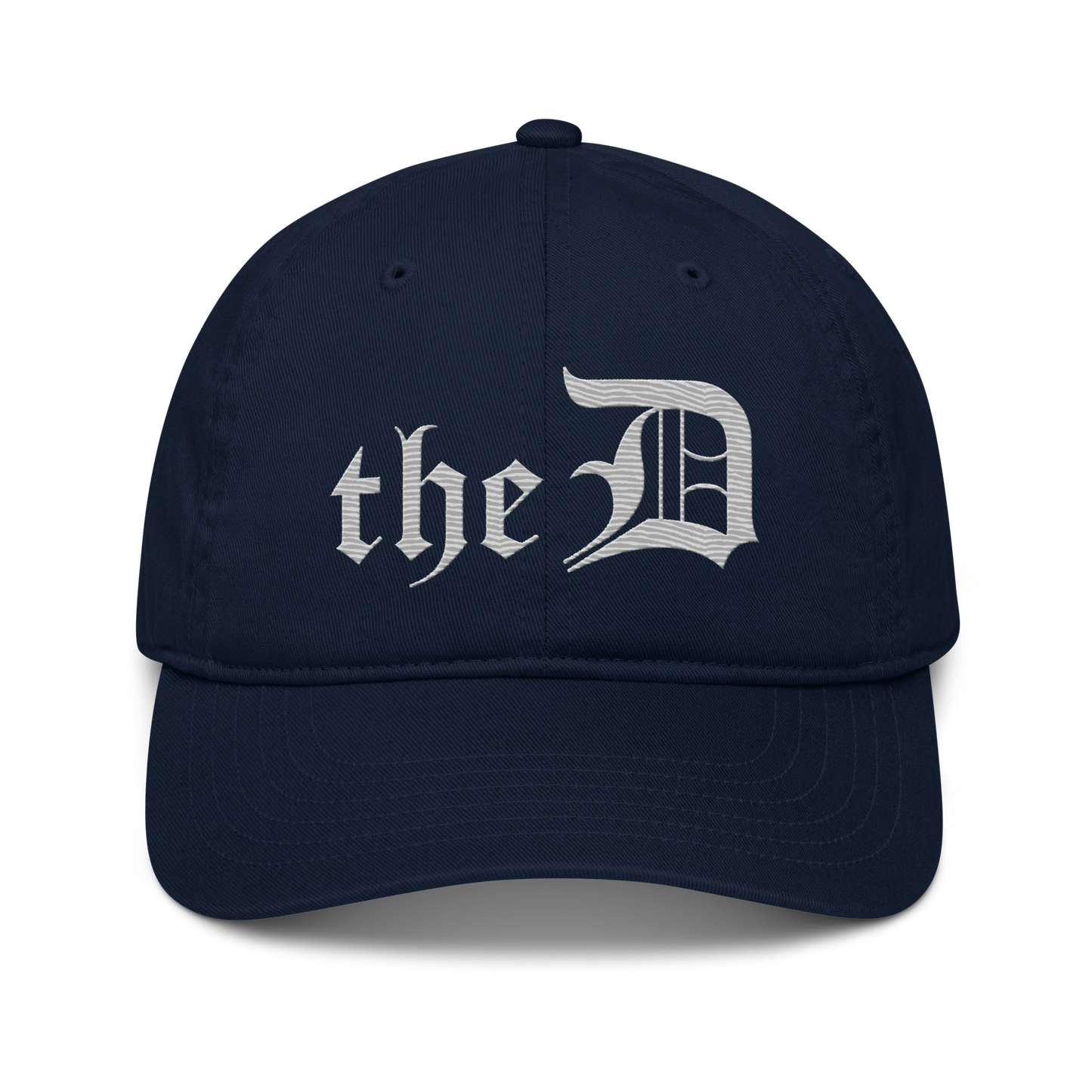 Detroit 'The D' Classic Baseball Cap | Platinum