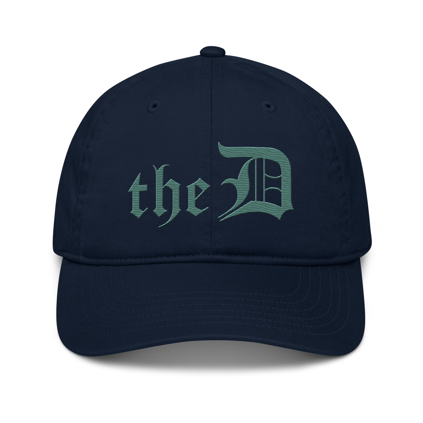 Detroit 'The D' Classic Baseball Cap | Copper Green