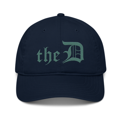 Detroit 'The D' Classic Baseball Cap | Copper Green