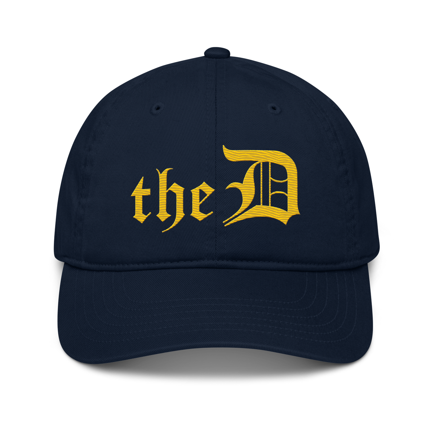 Detroit 'The D' Classic Baseball Cap | Maize