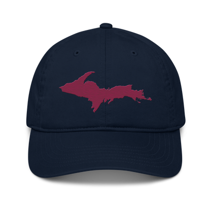 Upper Peninsula Classic Baseball Cap | Ruby Red