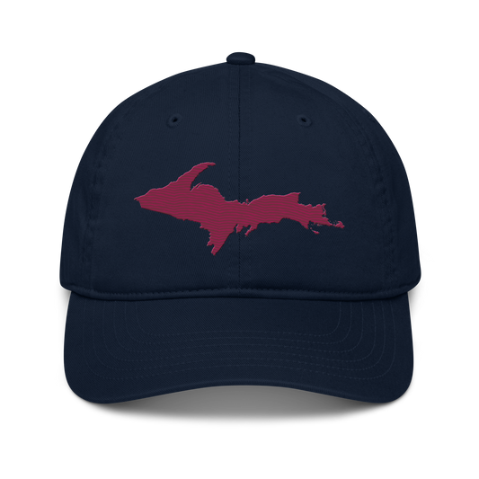 Upper Peninsula Classic Baseball Cap | Ruby Red