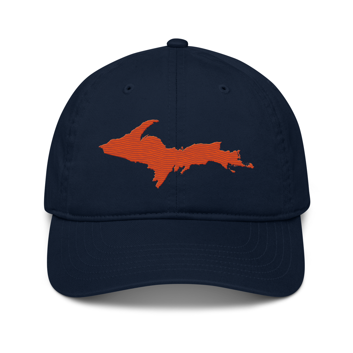 Upper Peninsula Classic Baseball Cap | Maple Leaf Orange