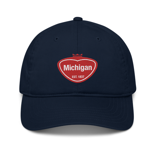 'Michigan EST. 1837' Classic Baseball Cap | Local Sodapop Parody