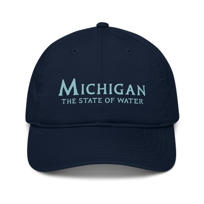 'Michigan The State of Water' Classic Baseball Cap | Aquatic Sci-Fi Parody