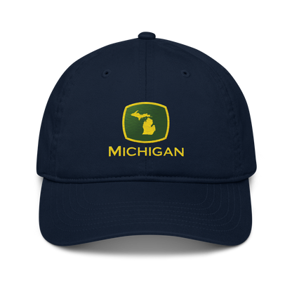 'Michigan' Classic Baseball Cap | Tractor Parody