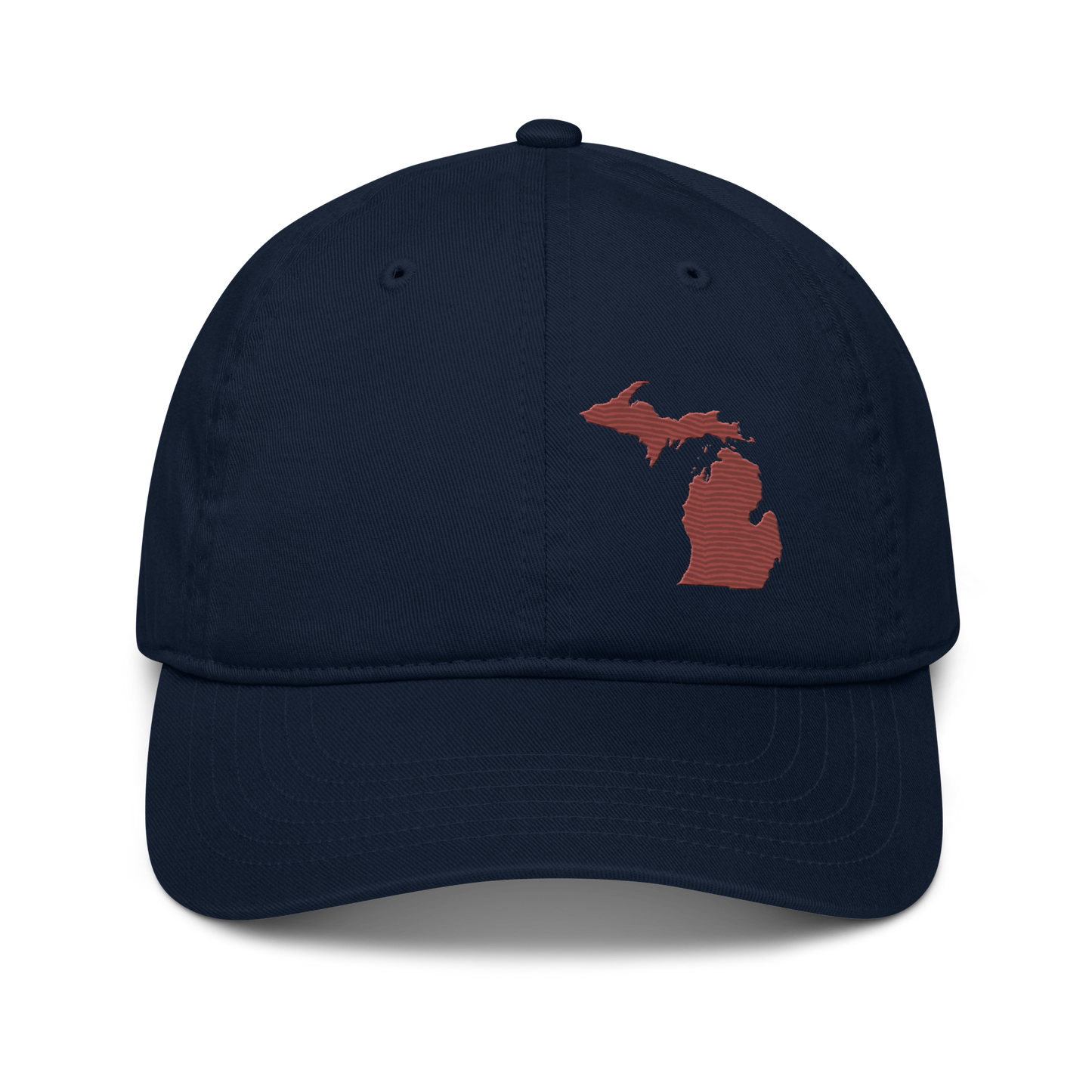 Michigan Classic Baseball Cap | Ore Dock Red Outline