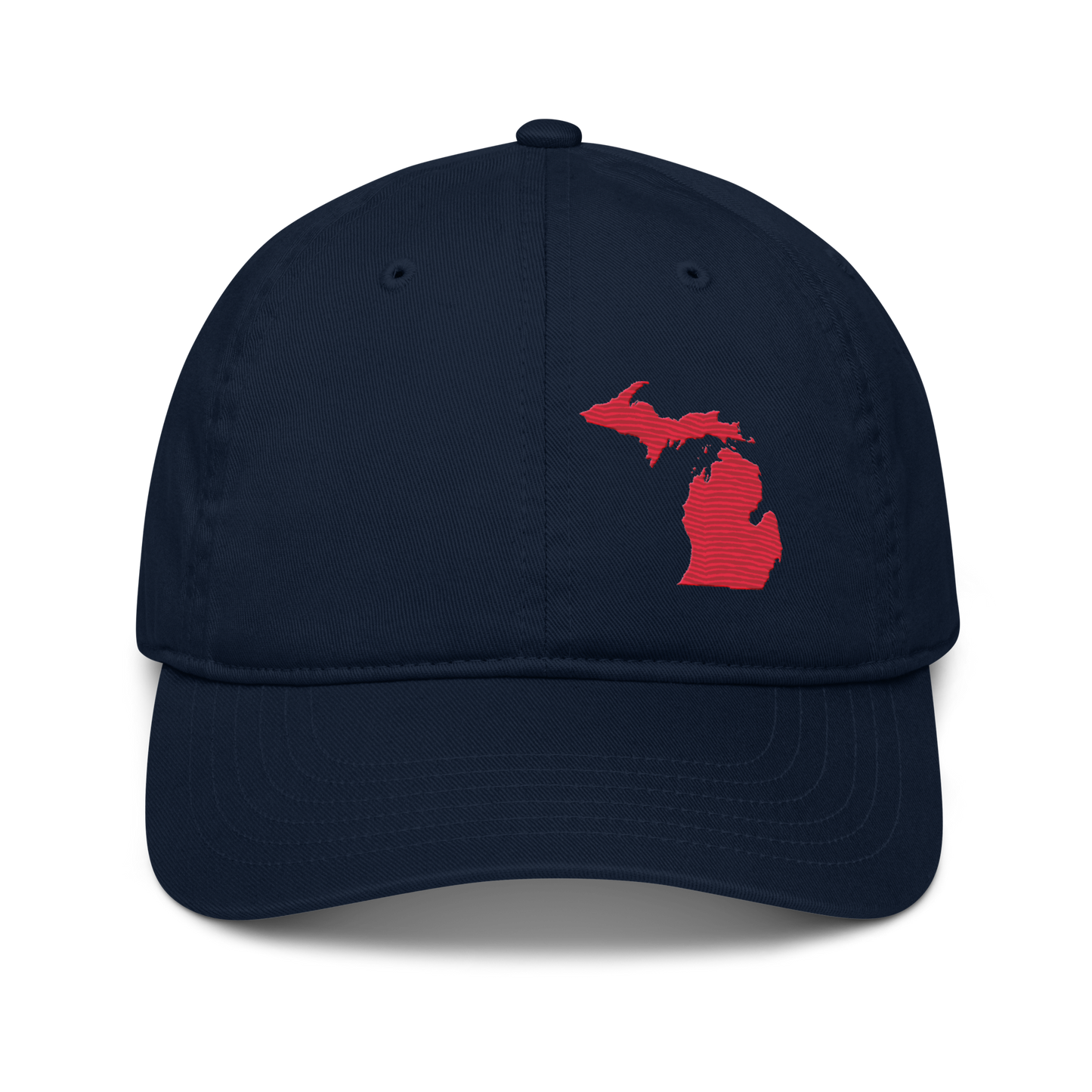 Michigan Classic Baseball Cap | Lighthouse Red Outline