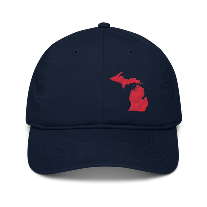 Michigan Classic Baseball Cap | Lighthouse Red Outline