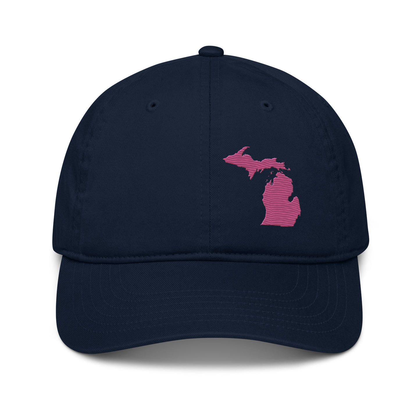 Michigan Classic Baseball Cap | Apple Blosom Pink Outline