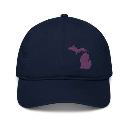 Michigan Classic Baseball Cap | Plum Outline