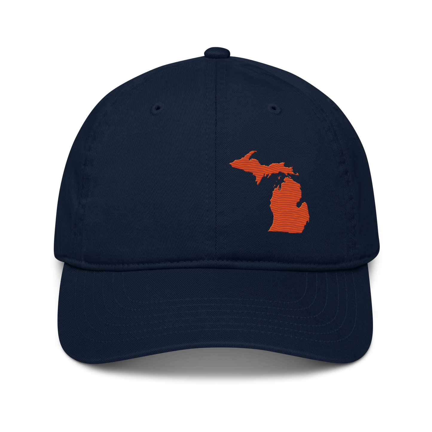 Michigan Classic Baseball Cap | Maple Leaf Orange Outline