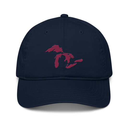 Great Lakes Classic Baseball Cap | Ruby Red