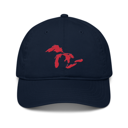 Great Lakes Classic Baseball Cap | Lighthouse Red