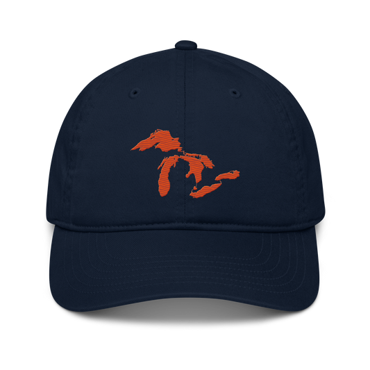 Great Lakes Classic Baseball Cap | Maple Leaf Orange