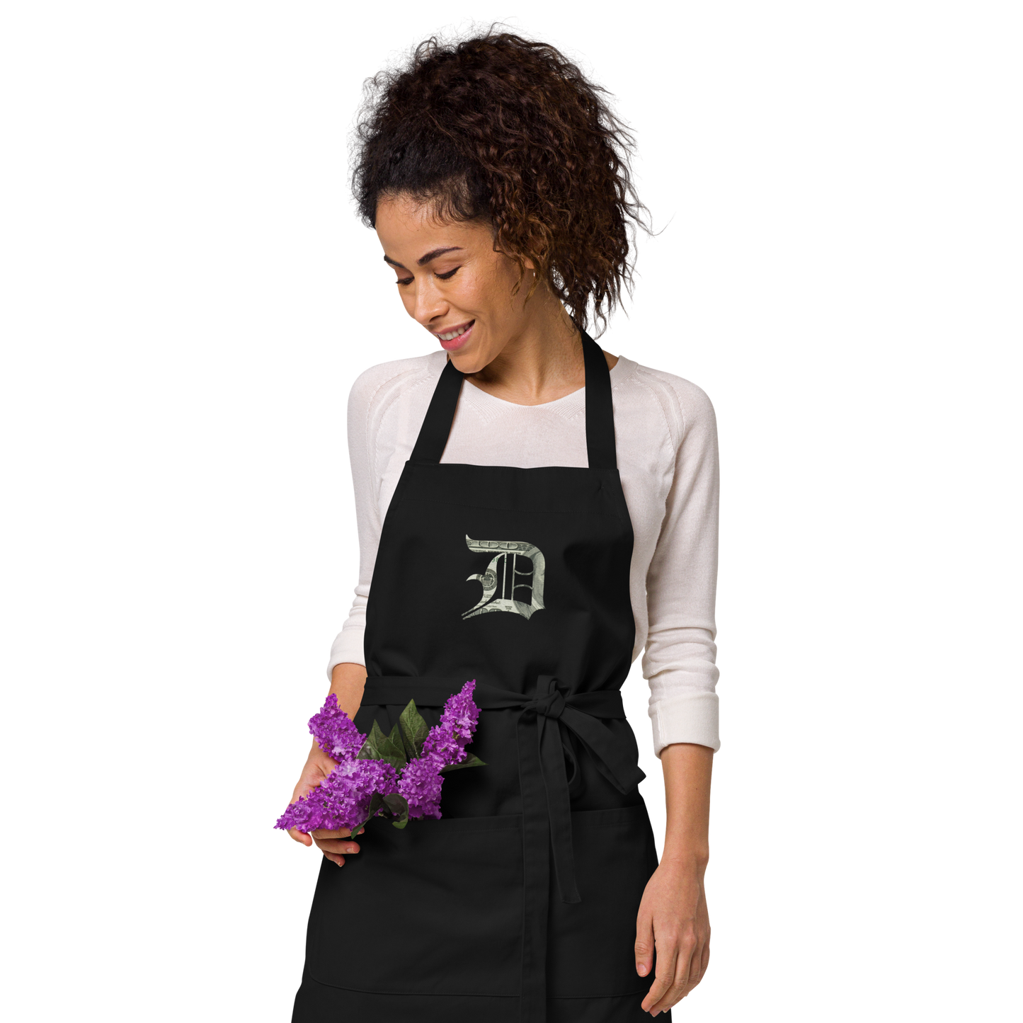 Detroit 'Old English D' Apron (Benjamins Edition) | Unisex Emb.