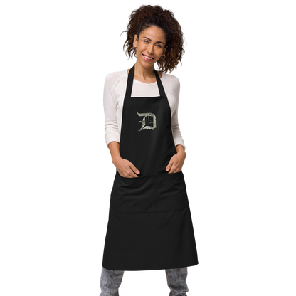 Detroit 'Old English D' Apron (Benjamins Edition) | Unisex Emb.