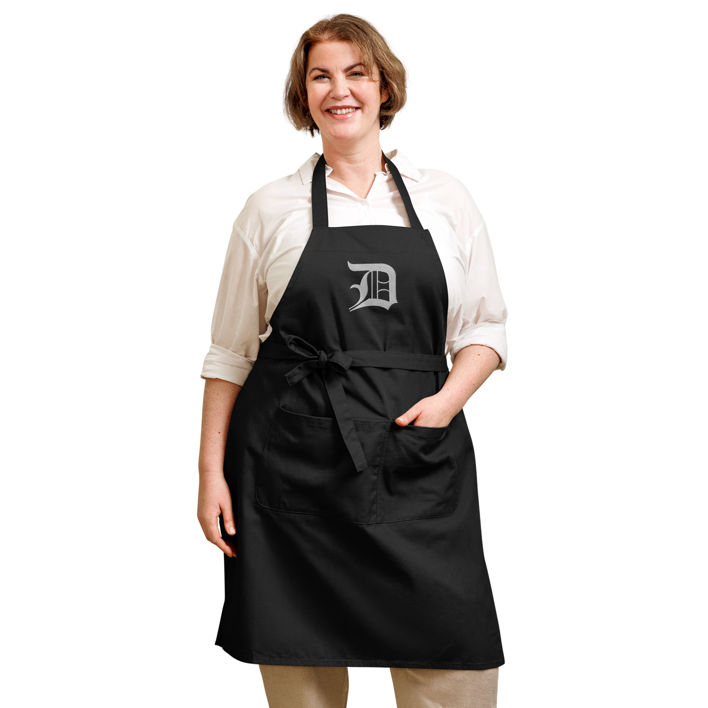 Detroit 'Old English D' Apron | Unisex Emb.