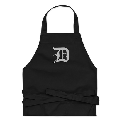 Detroit 'Old English D' Apron | Unisex Emb.