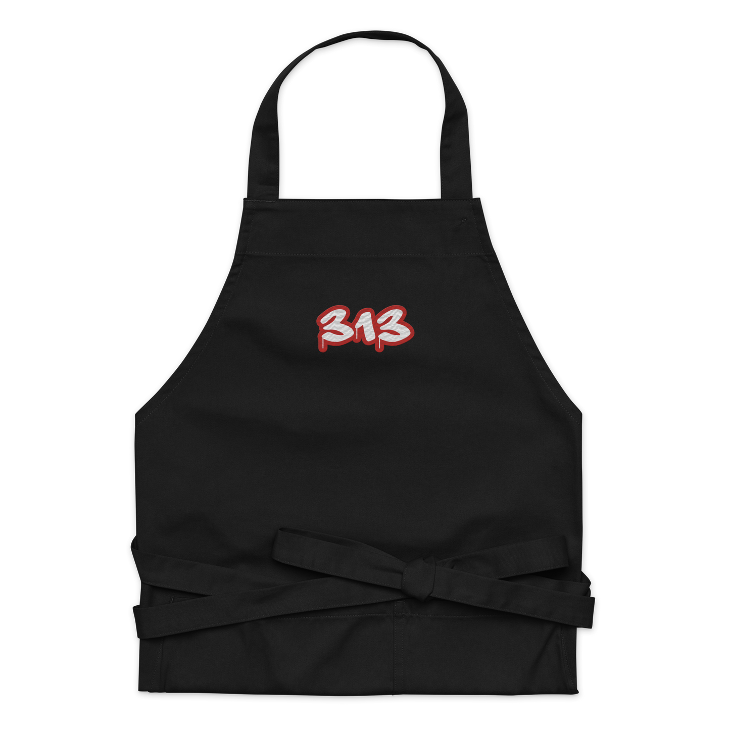 Detroit '313' Apron (Aliform Red) | Unisex Emb.