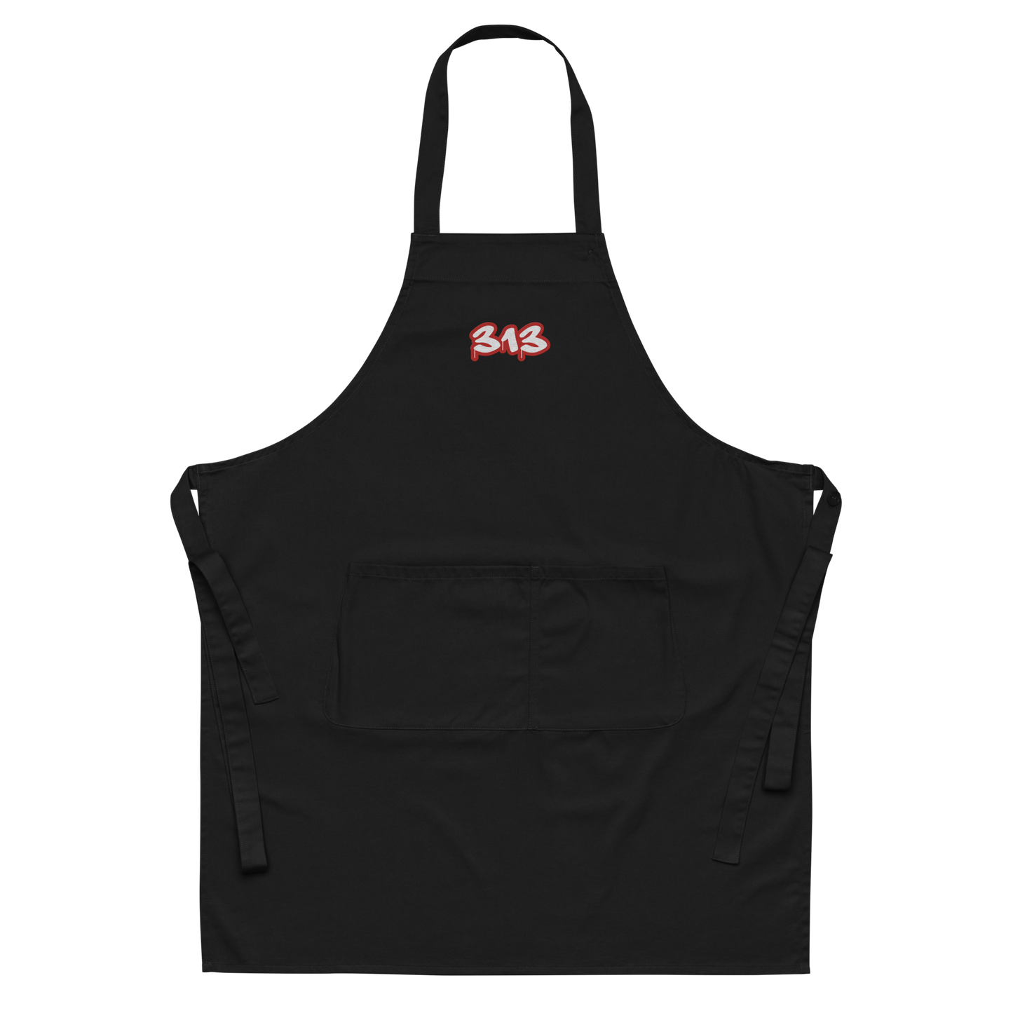 Detroit '313' Apron (Aliform Red) | Unisex Emb.