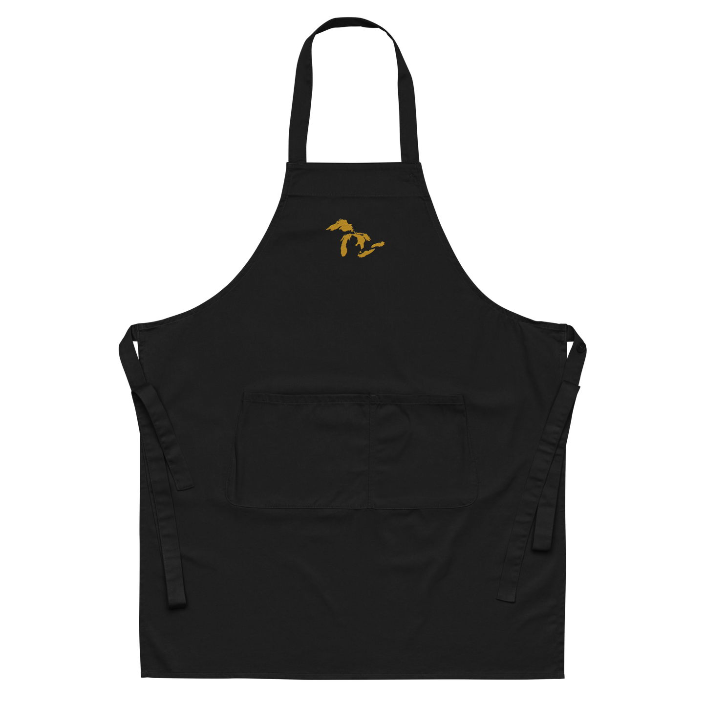 Great Lakes Apron | Unisex Emb. - Gold