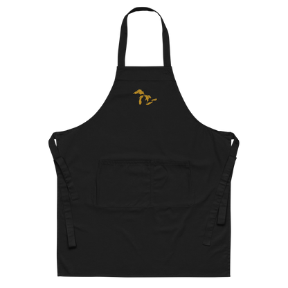 Great Lakes Apron | Unisex Emb. - Gold