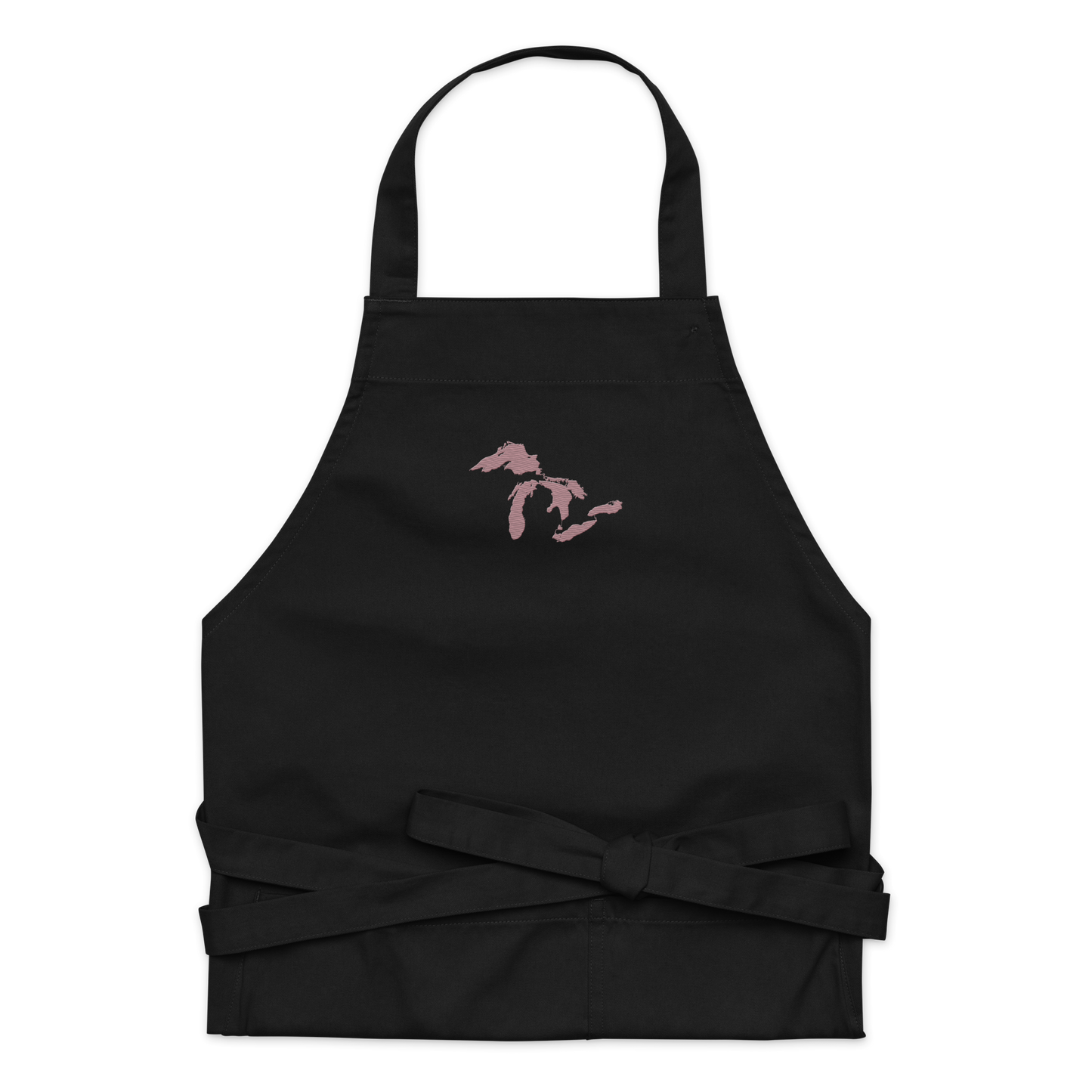 Great Lakes Apron | Unisex Emb. - Cherry Blossom Pink