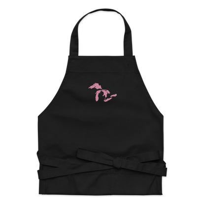 Great Lakes Apron | Unisex Emb. - Caddie Pink