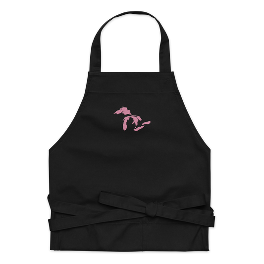 Great Lakes Apron | Unisex Emb. - Caddie Pink