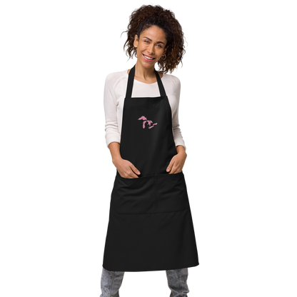 Great Lakes Apron | Unisex Emb. - Caddie Pink