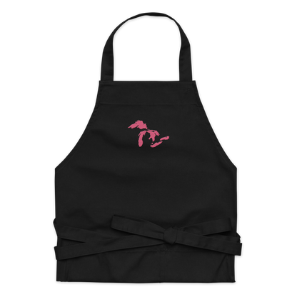 Great Lakes Apron | Unisex Emb. - Rhodochrosite Pink