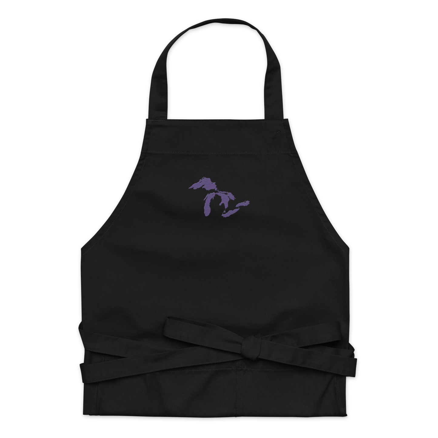 Great Lakes Apron | Unisex Emb. - Violet