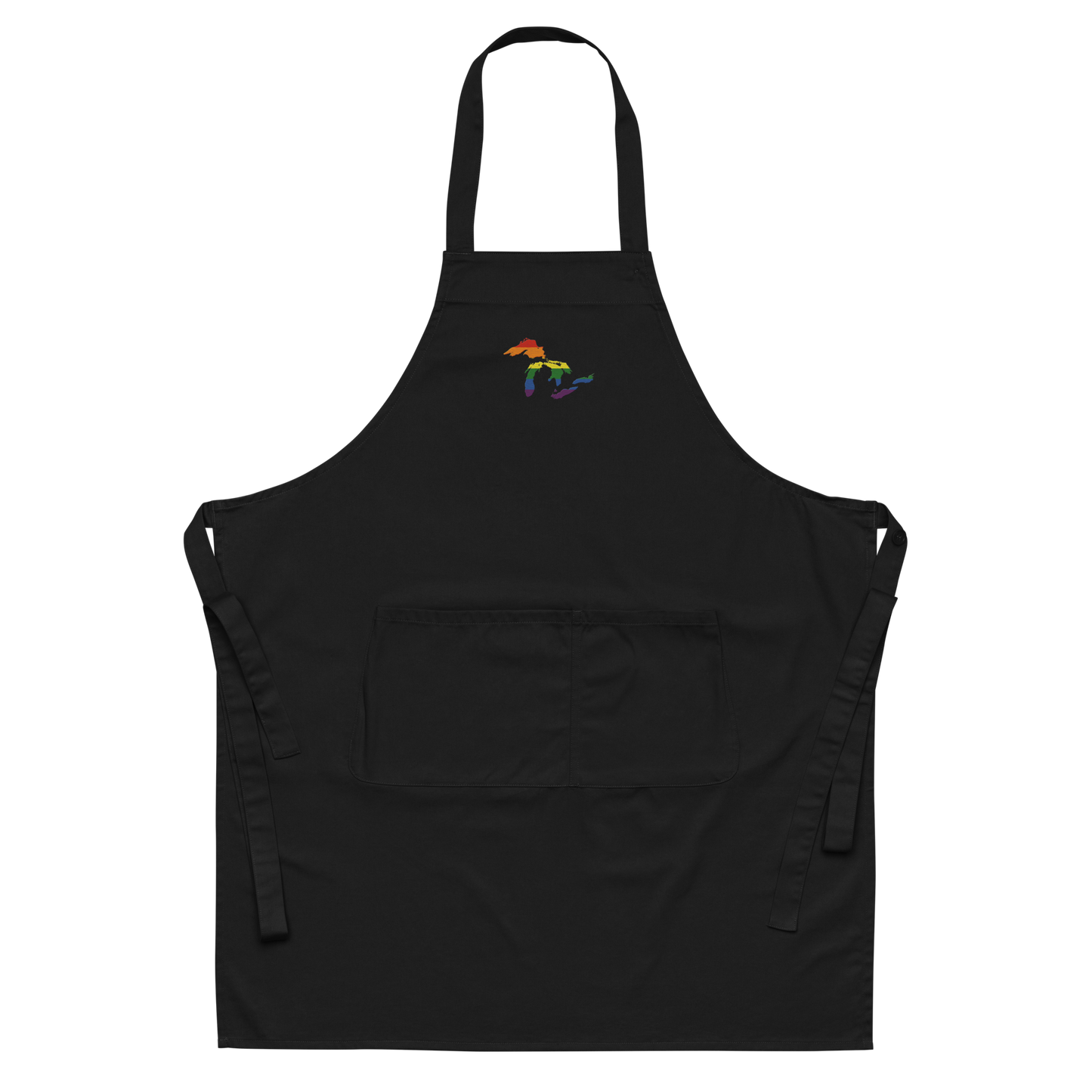 Great Lakes Apron | Unisex Emb. - Rainbow Pride Edition