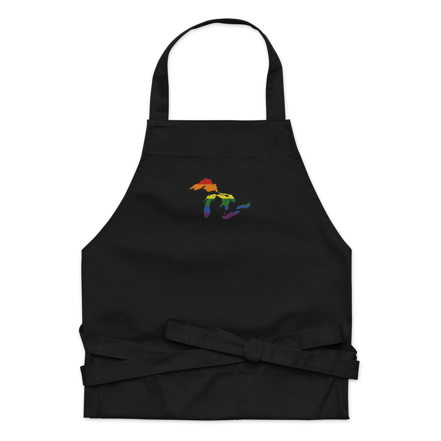 Great Lakes Apron | Unisex Emb. - Rainbow Pride Edition