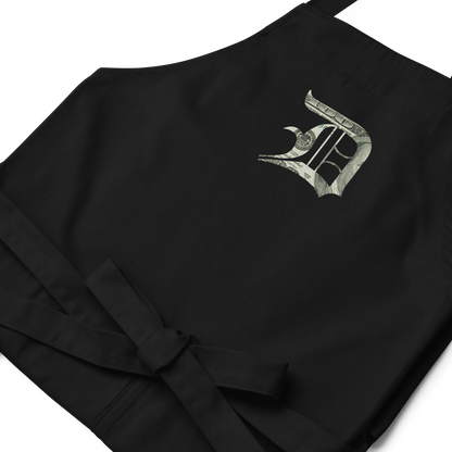 Detroit 'Old English D' Apron (Benjamins Edition) | Unisex Emb.