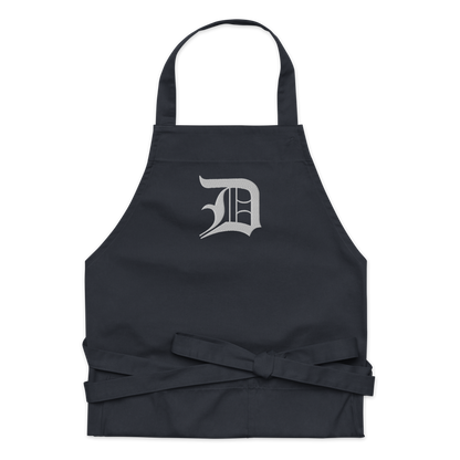 Detroit 'Old English D' Apron | Unisex Emb.