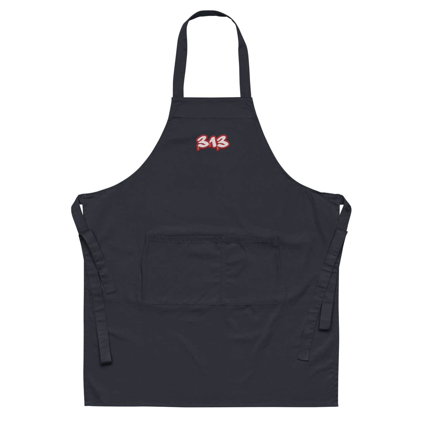 Detroit '313' Apron (Aliform Red) | Unisex Emb.