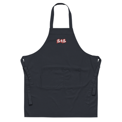 Detroit '313' Apron (Aliform Red) | Unisex Emb.